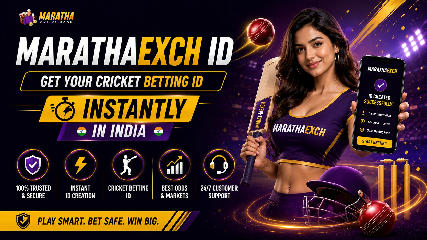 MarathaExch ID – Get Your Cricket Betting ID Instantly in India